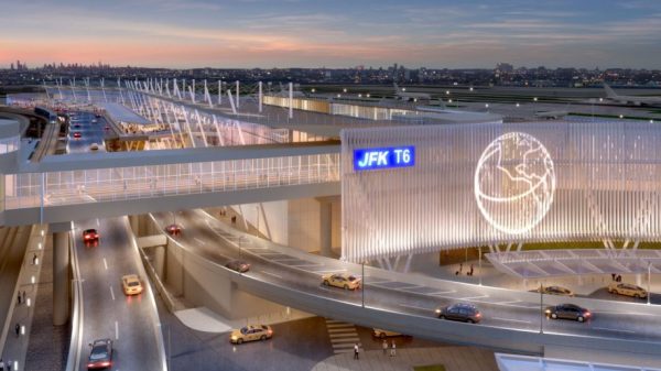 CGI image of the forthcoming JFK Terminal 6