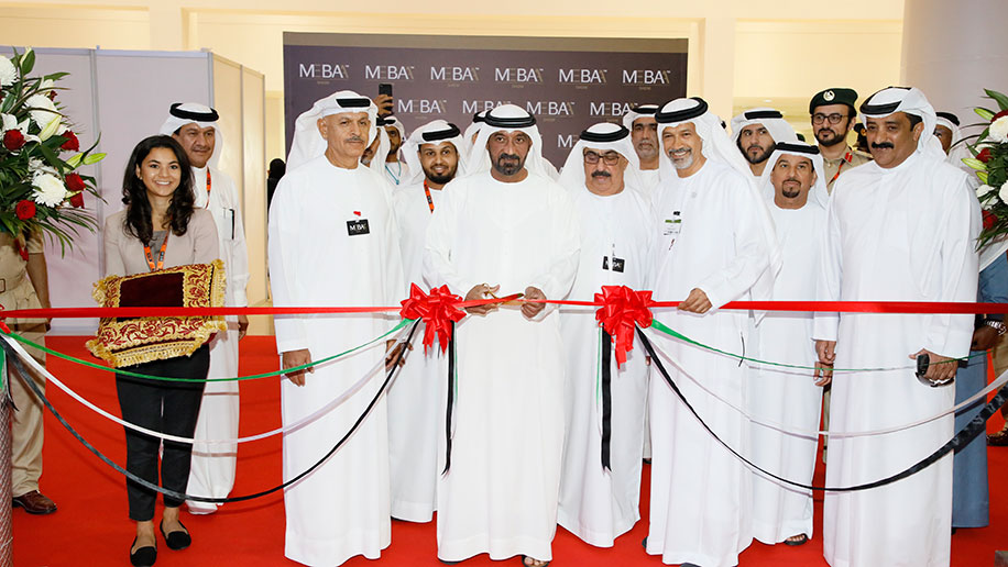 Sheikh Ahmed bin Saeed Al Maktoum, chairman and chief executive, Emirates Airline and Group, cuts the ribbon to inaugurate a previous edition of the MEBAA Show