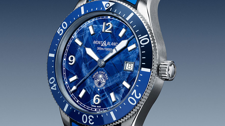The Montblanc 1858 Iced Sea Automatic Date 