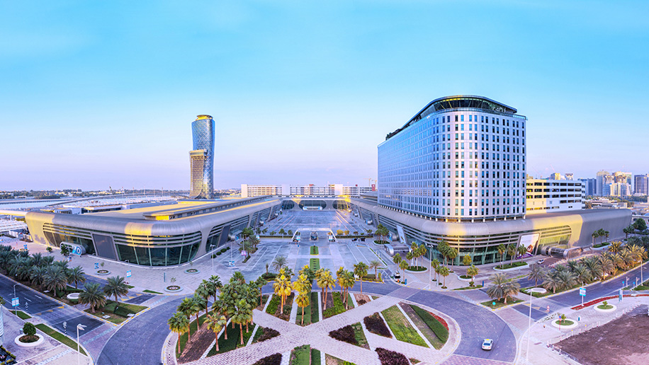 The ADNEC facility in Abu Dhabi