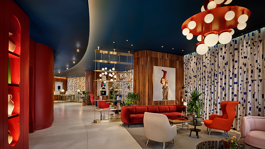 The tasteful interiors of an Art’otel property. (Image: Supplied by Radisson)