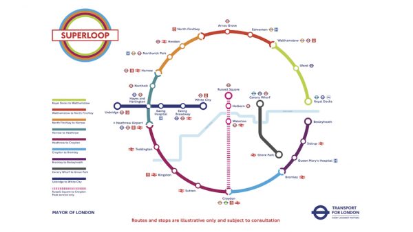 Superloop (image provided by TfL)