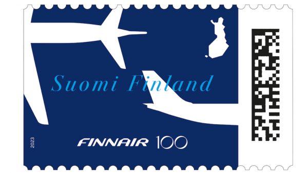 Finnair postal stamp (provided by PC Agency on behalf of Finnair)