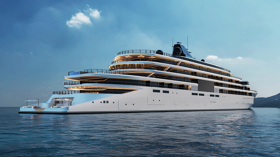Project Sama superyacht is being developed in partnership with Cruise Saudi (Image: Supplied by Aman Group)