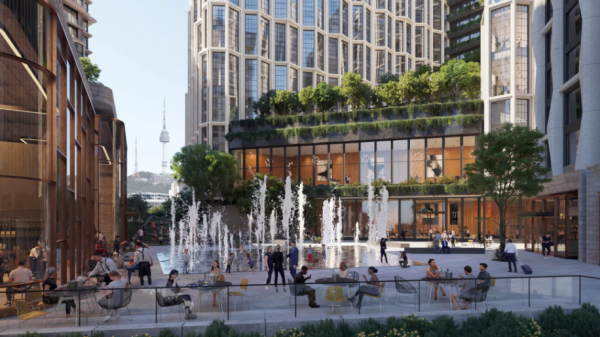 Rendering of Rosewood Seoul (image provided by Purple PR)