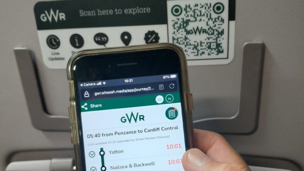 GWR realtime service information (image from https://news.gwr.com/)
