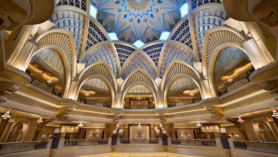 The central dome rises more than 70 metres (Image: Supplied by Mandarin Oriental)
