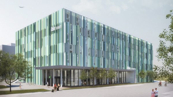 Rendering of ibis Styles Munich Airport (image from https://press.accor.com/)