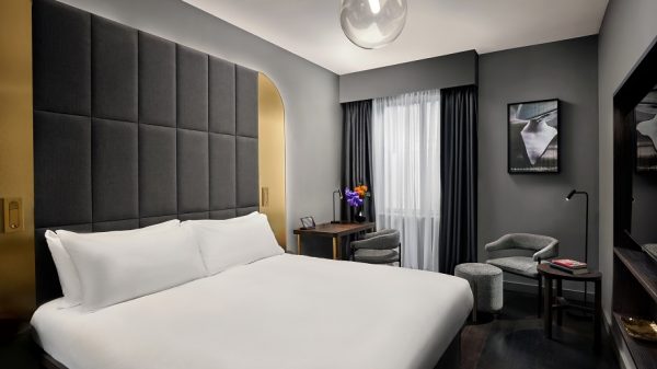 A Roomy room at the AMANO Covent Garden (image supplied by AKA Comms)