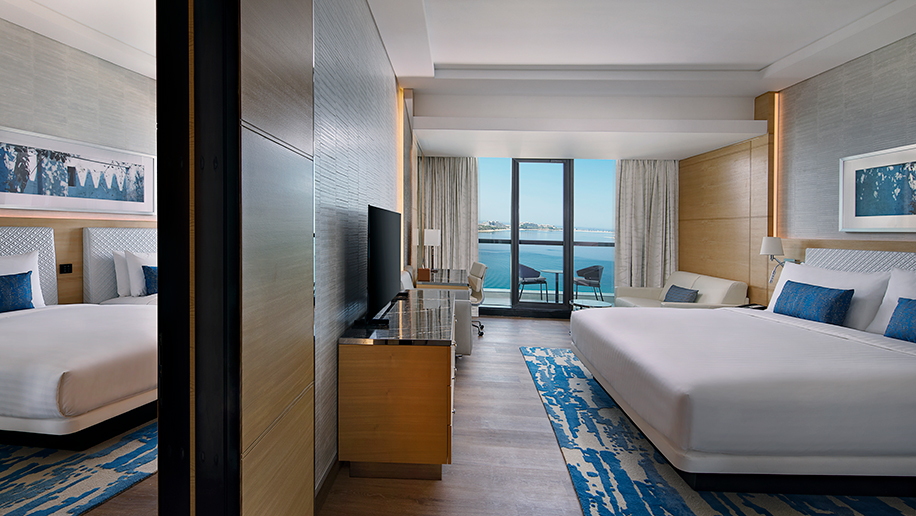 The 602-key property also has 46 suites (Image: Supplied by Marriott Resort Palm Jumeirah, Dubai )
