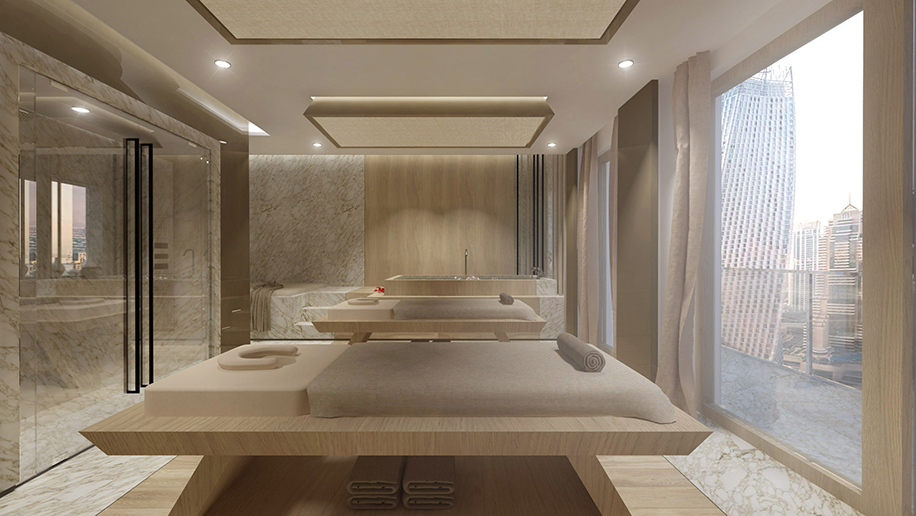 The Saray spa features private treatment rooms (Image: Supplied by Marriott Resort Palm Jumeirah, Dubai )