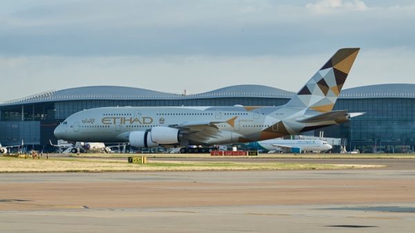Etihad A380 (image supplied by Etihad)