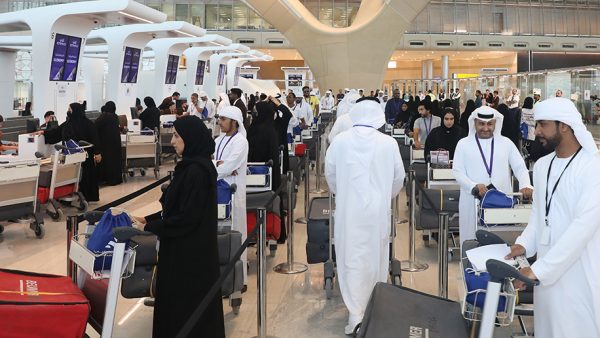 Abu Dhabi Airports conducts live trials at Terminal A (Image: Supplied by Abu Dhabi Airports) 