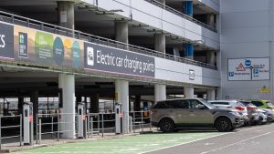 Edinburgh airport installs 40 electric vehicle chargers