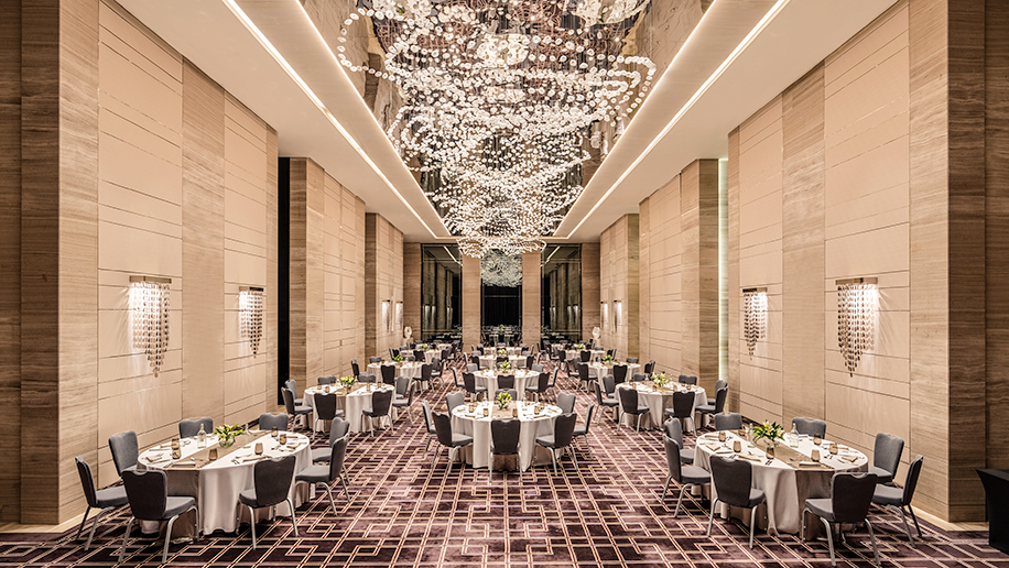 The ballroom has a capacity to host around 200 guests (Image: Supplied by Pullman Dubai Downtown)