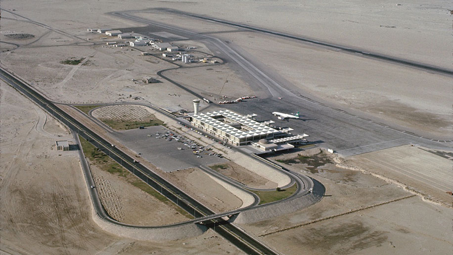 Aerial images of DXB in the 1970s (Image: Sourced from Dubai Airports Media Library)