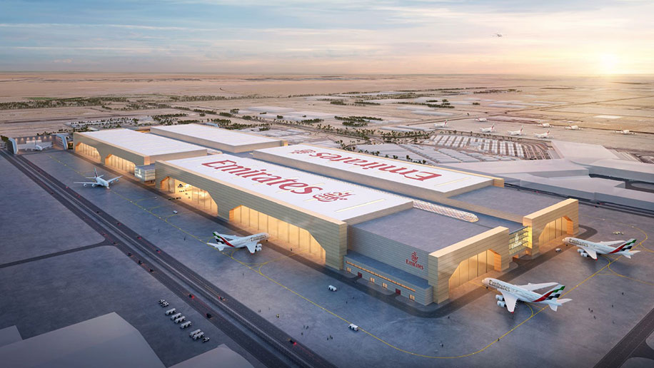 Emirates will invest US$950 million into a new engineering facility to be built at Dubai World Central (Image: Supplied by Emirates)