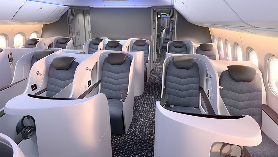 Interiors of a Boeing 777X (Image: Supplied by Boeing)