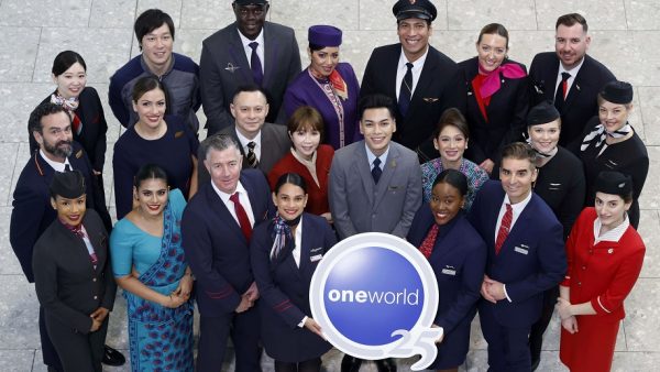 Oneworld 25th anniversary celebrations (image supplied by PC Agency)