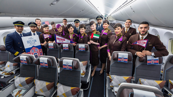 Etihad Airways commences new flights to Boston. (Images supplied by: Etihad)