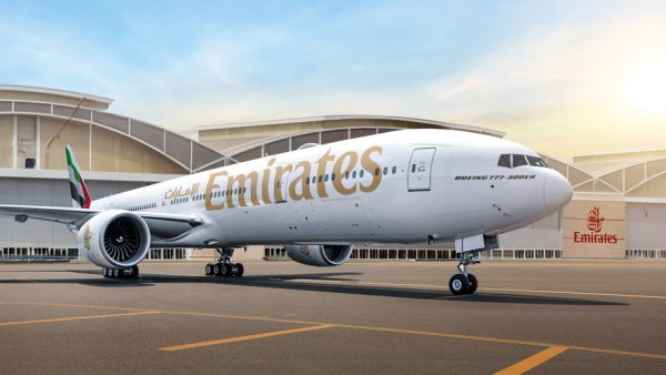 Emirates Boeing 777 (image from https://www.emirates.com/media-centre)