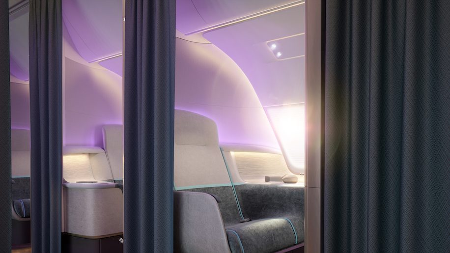 This Is What Airplane Cabins Could Look, Curtains For Cabins