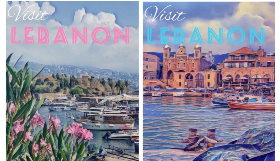 lebanon travel poster