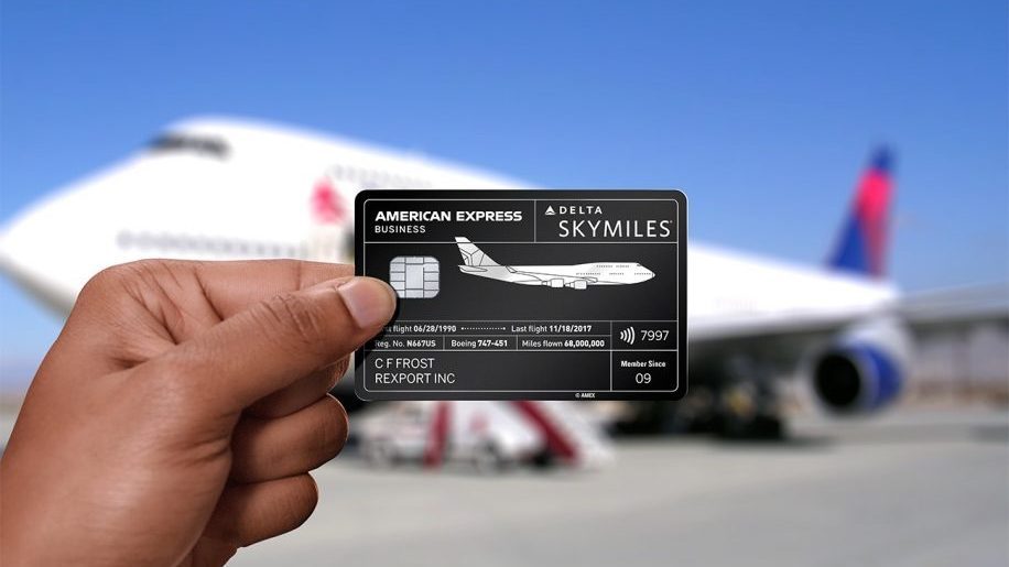 Delta and Amex launch credit cards made from a B747 aircraft Business