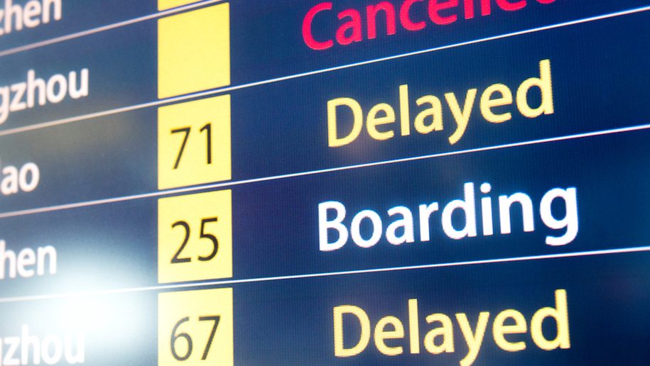 european travel delays