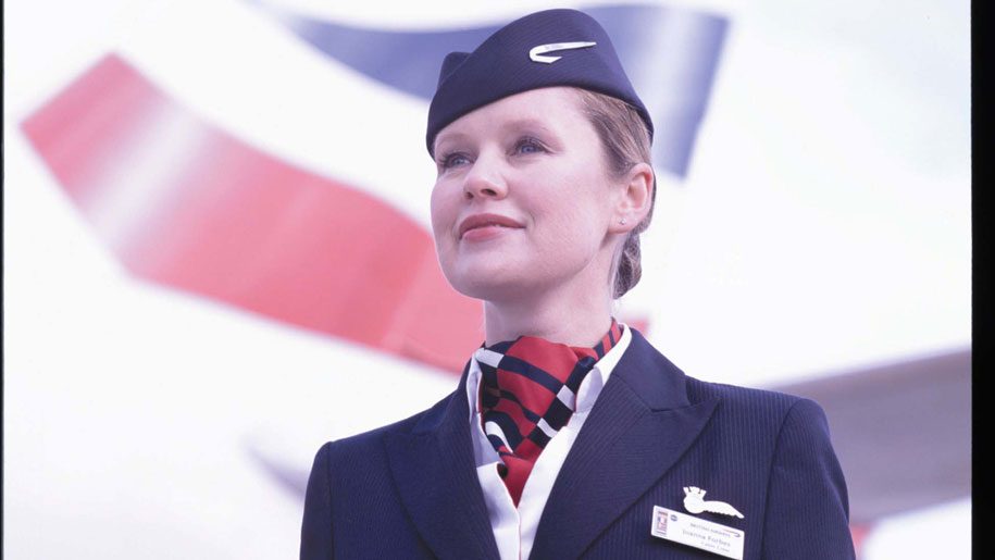 British Airways Presents Vintage Uniform Catwalk Show Business Traveller