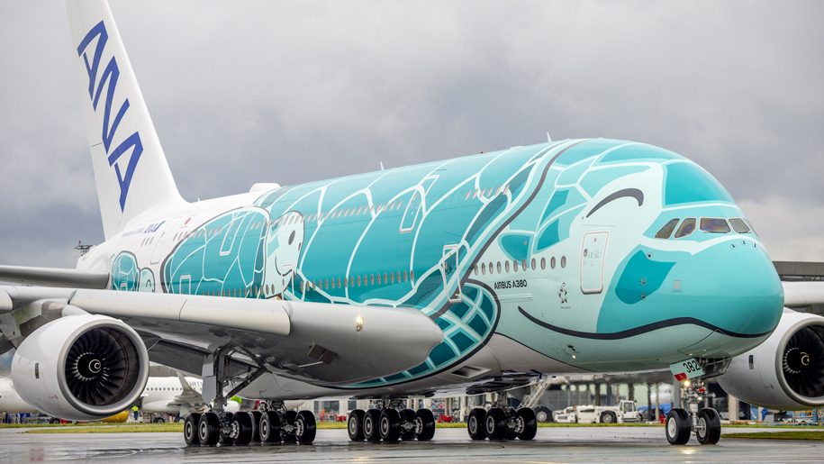 超激得即納 ヤフオク! - エーエヌエー ANA AIRBUS A380 FLYING HONU 1