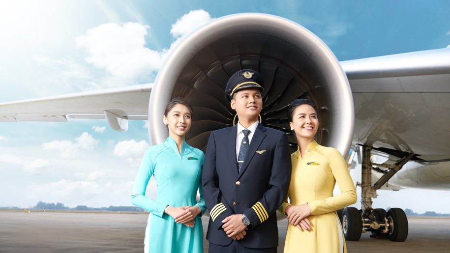 Tiếp viên hàng không Vietnam Airlines